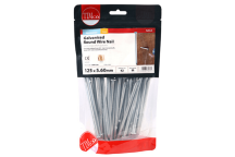 Timco Round Wire Nails Galvanised - 125 x 5.60mm (1kg)