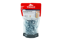 Timco Carriage Bolts & Hex Nut -  M8 x  75mm (40pcs)