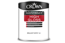 Crown High Gloss Brilliant White - 1L