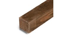 100 x 100mm (4 x 4\") Treated Timber Fence Post 2.4m Brown