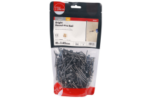 Timco Round Wire Nails Bright -  40 x 2.65mm (1kg)