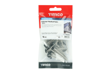 Timco Polymer Headed Nails A4 Stainless Steel Black - 50mm (100pcs)