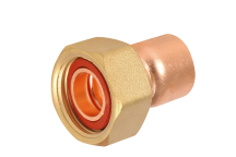End Feed Straight Tap Connector 15mm x 3/4\'\'