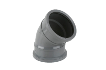 Industrial Double Socket Bend - 135° Grey