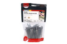 Timco Annular Ringshank Nails Bright - 75 x 3.75mm (1kg)