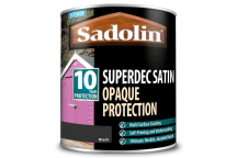Sadolin Superdec Opaque Wood Protection Black Gloss - 1L