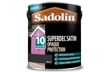 Sadolin Superdec Opaque Wood Protection Black Satin - 2.5L