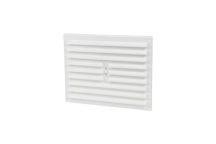 Timco Louvre Grill Vent White - 242 x 242mm
