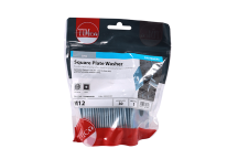 Timco Square Plate Washer - M12 x 50 x 50  (30pcs)