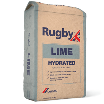 Rugby Hydrated Lime - 25kg