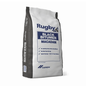 Rugby Black Bitumen Macadam - 25kg